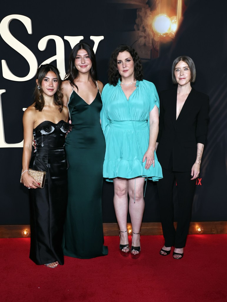 Scarlett Estevez, Sunny Sandler, Melanie Lynskey and Julia Hart attend Netflix's "Don't Say Good Luck" New York Premiere