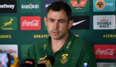 'Brutality?' Springboks coach questions All Blacks tactics