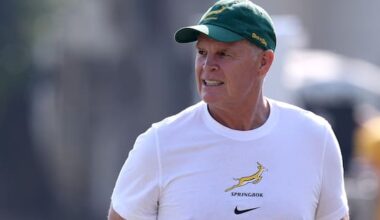 Boks coach Erasmus plans pre-Test beer with All Blacks rival Rennie