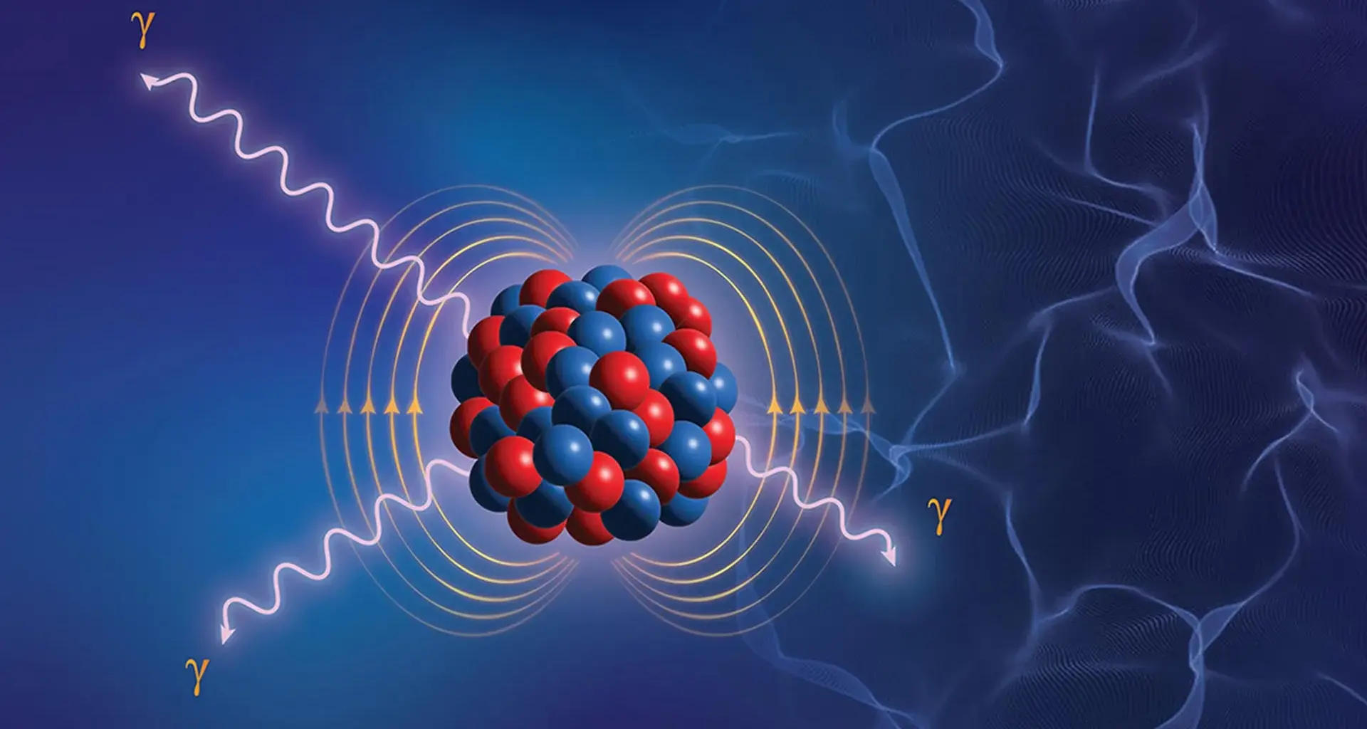 Hidden magnetism inside atoms may explain mysterious gamma rays