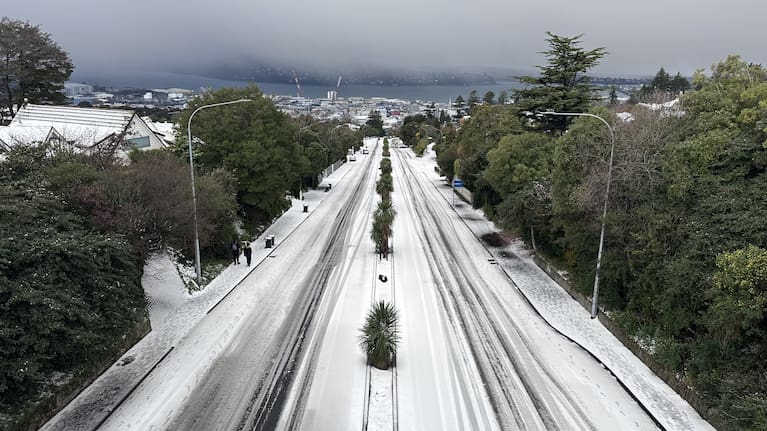 Stuart Street in Dunedin.
