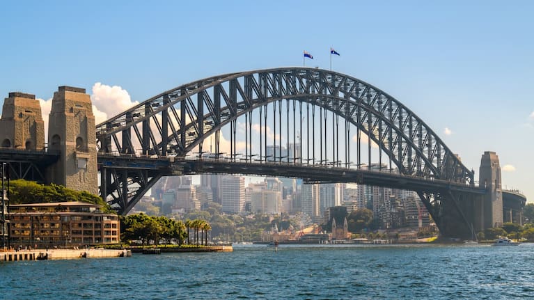 Sydney Harbour Bridge.