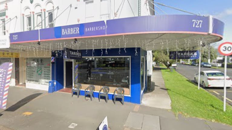 Tarek's Barbershop in Mount Eden. Source: Google Maps