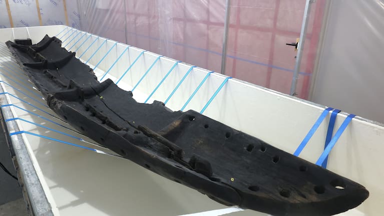 The 700-year-old Anaweka waka was discovered 14 years ago in Golden Bay and will now have a purpose-built home in the region.