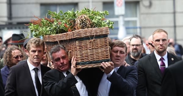 Actors, musicians among mourners at Glen Hansard's funeral
