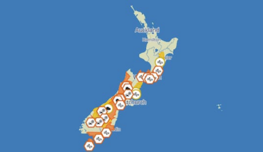 New and upgraded weather warnings as fronts bring wind and rain