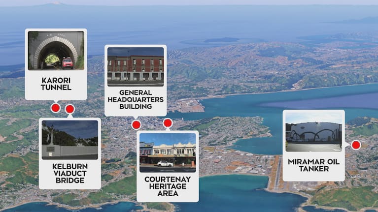The Government is considering changing or completely removing the heritage status of five Wellington sites.