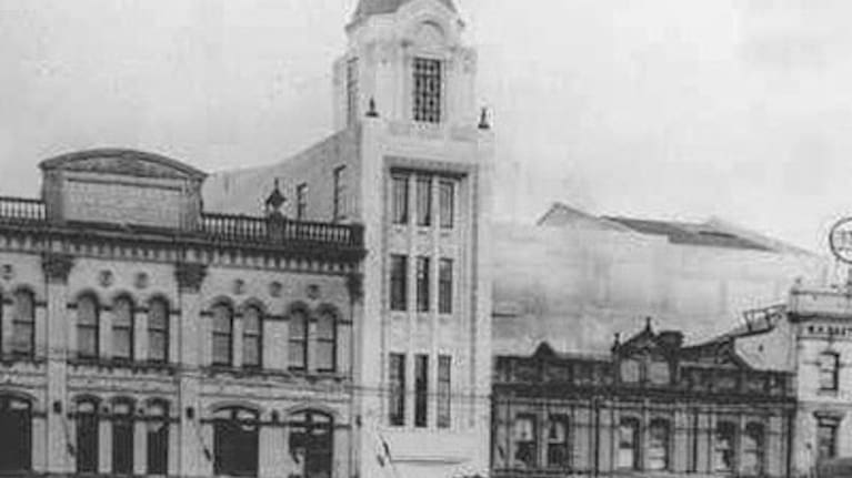 The St James tower in 1953.