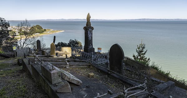 Century-old human remains at risk of slipping onto Coromandel highway
