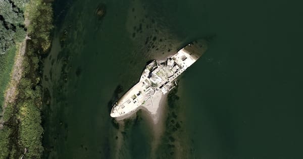 Historic boat emerges in Serbia as Europe's rivers run dry from drought, heat