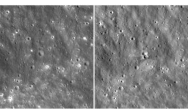 NASA shares images after SpaceX rocket slams into Moon