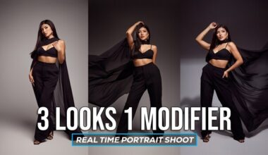 One 48-Inch Octa, Three Portrait Looks