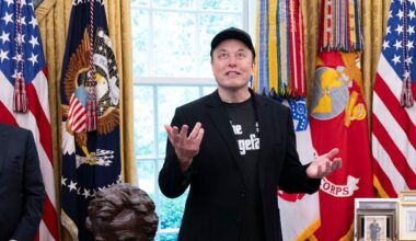 Elon Musk in the White House.