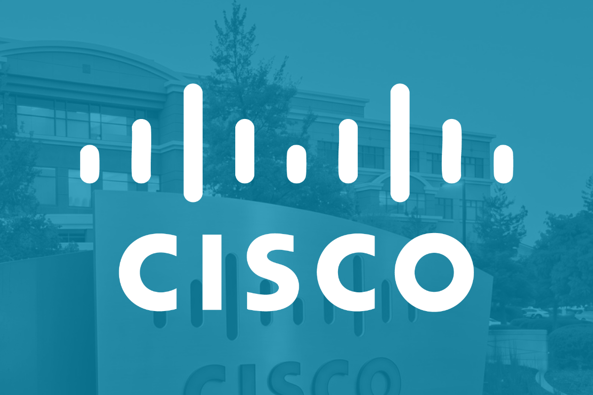 Cisco logo.
