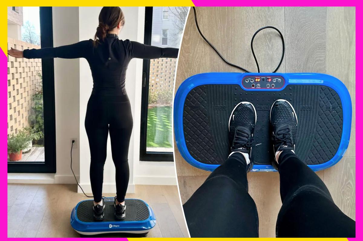 I jumped on the vibration plate trend and the benefits shocked me