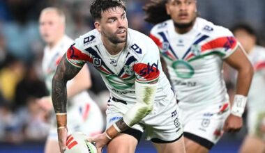 Warriors defeat Souths, climb to first on NRL ladder