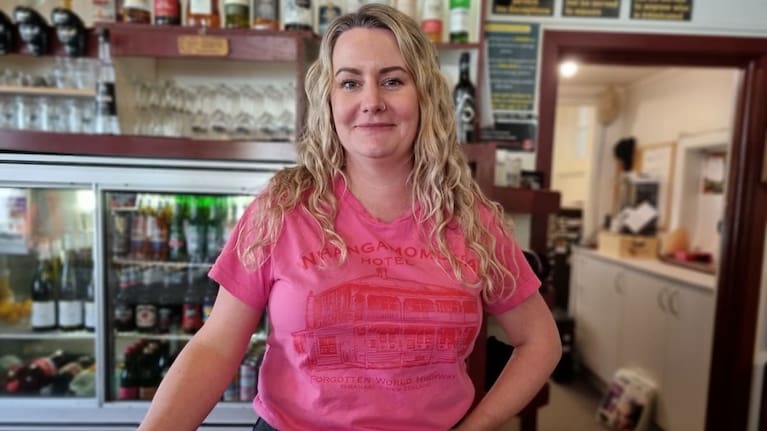 Whangamōmona Hotel co-owner Rachael Massey
