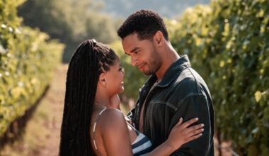 Halle Bailey and Regé-Jean Page star in “You, Me & Tuscany.”