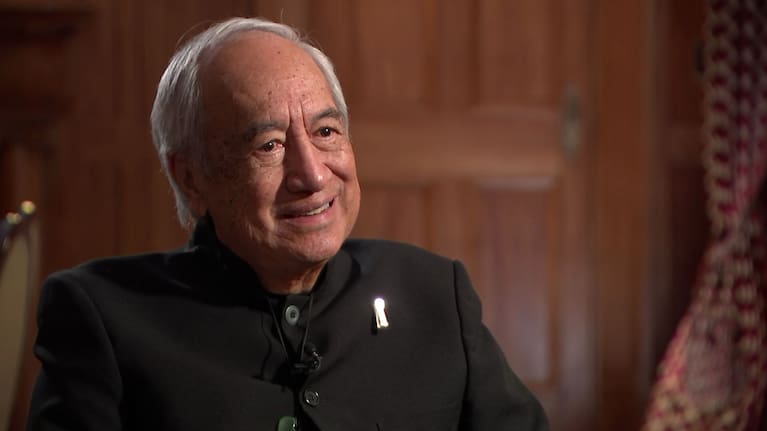 The Whale Rider author Witi Ihimaera-Smiler.