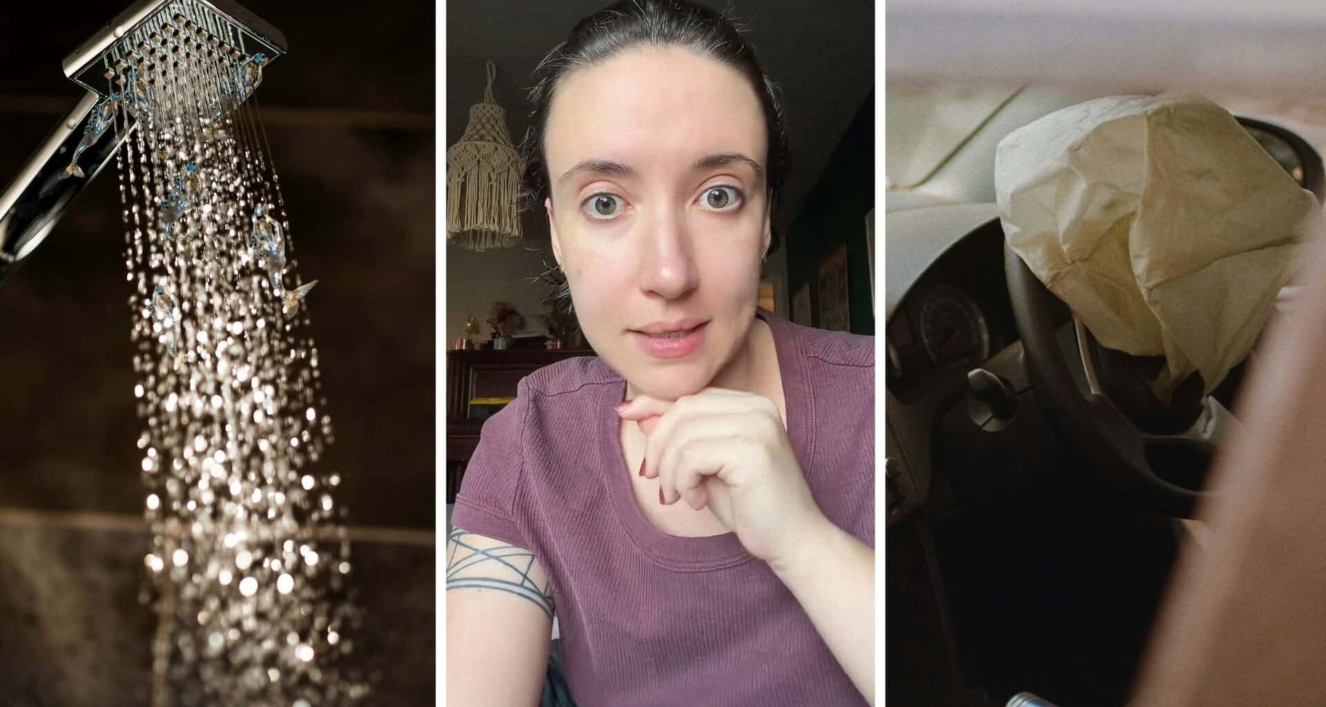 Woman's Airbag Deploys In Car Accident. Then She Learns She Has To Flush Herself With Water For 15 Minutes: 'Never Heard This'