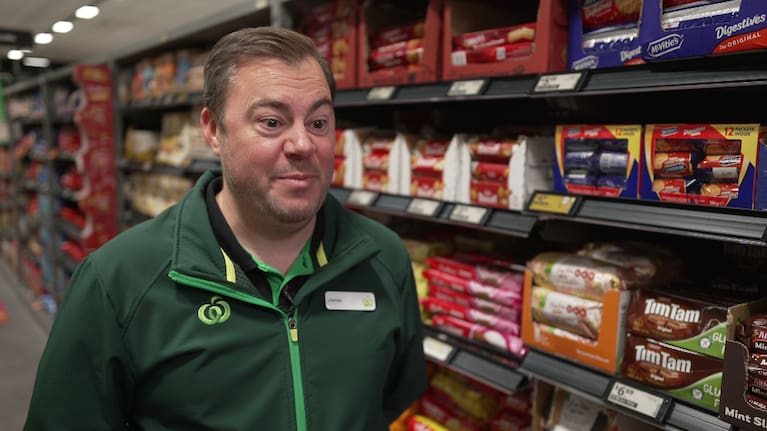 Woolworths' Jamies Matthewson.
