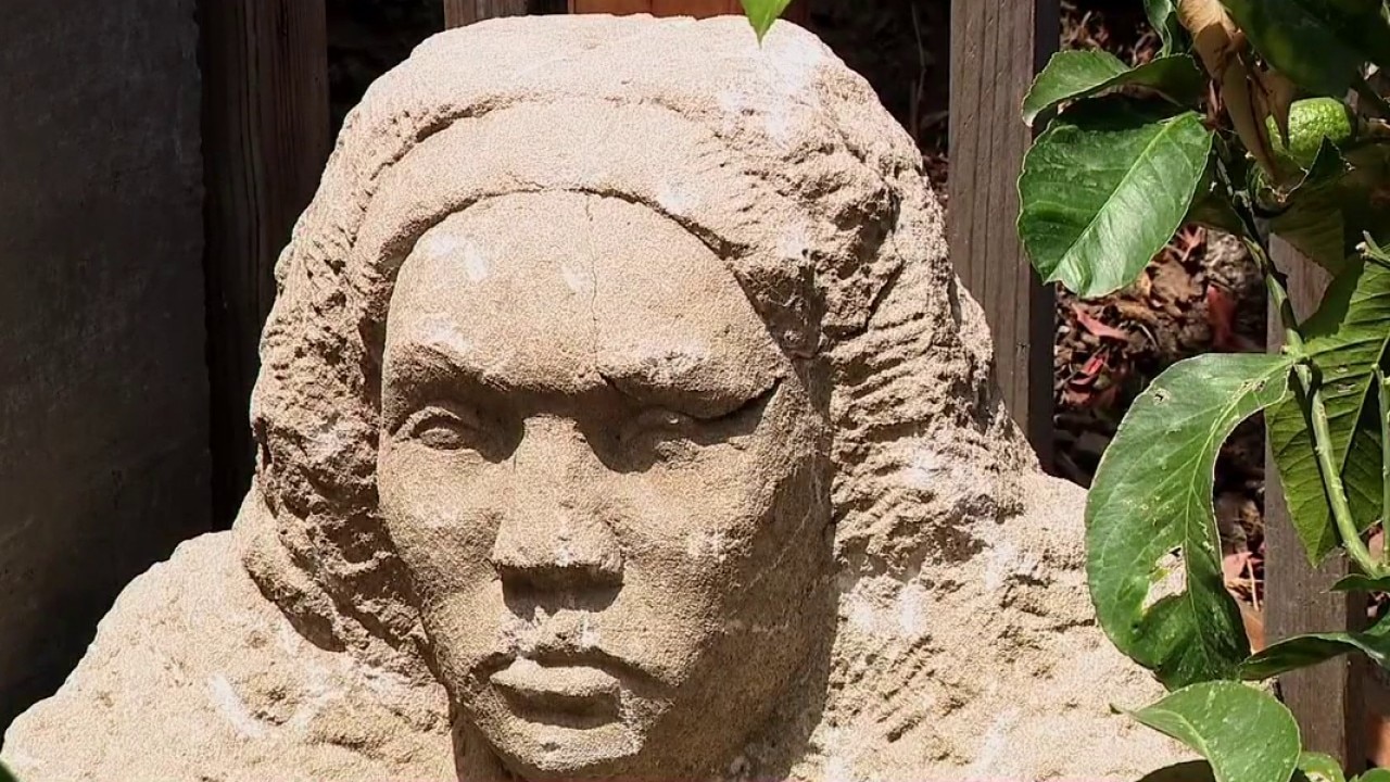 Mystery sculpture found in San Francisco backyard