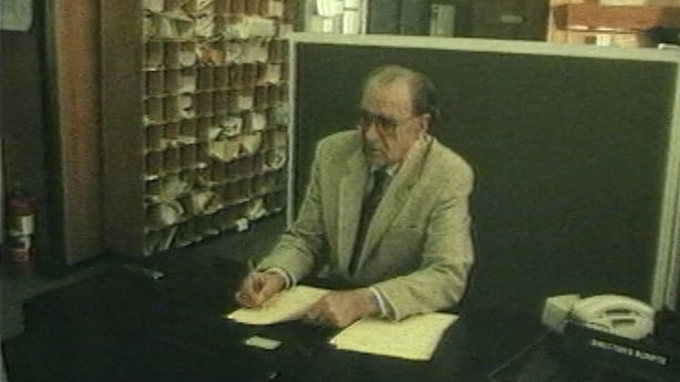 RTÉ newsreader Charles Mitchel