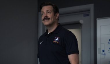 Jason Sudeikis in "Ted Lasso," now streaming on Apple TV.