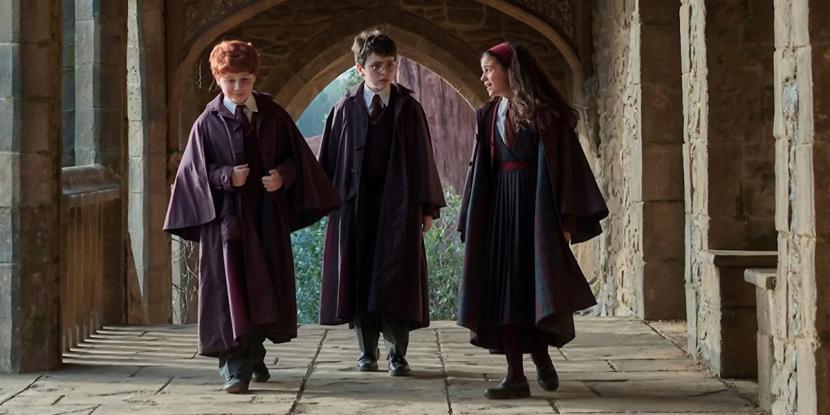 A scene from Harry Potter And The Philosopher's Stone A scene from Harry Potter And The Philosopher's Stone