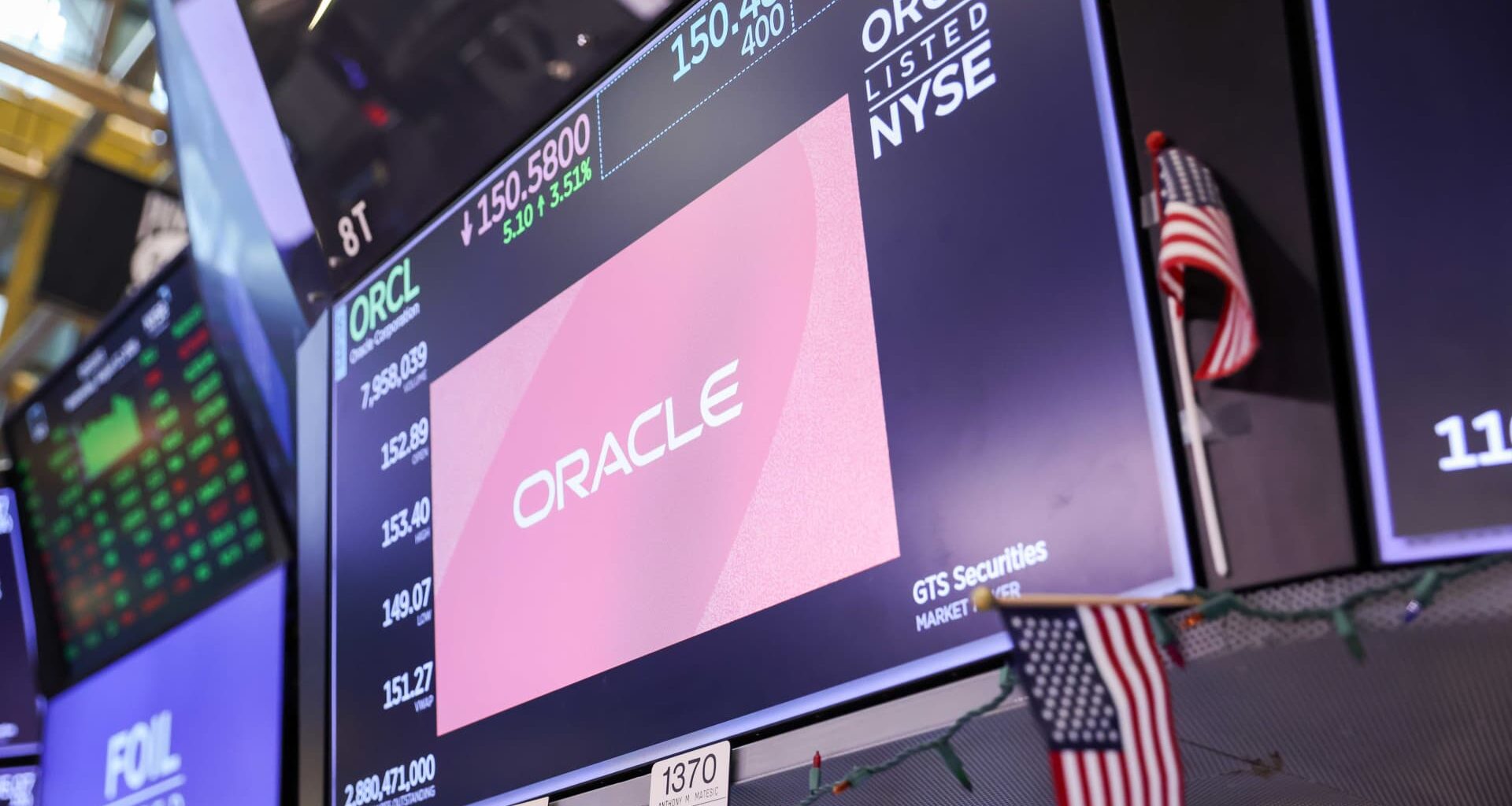 Oracle stock rises after 30% revenue growth fueled by AI cloud demand