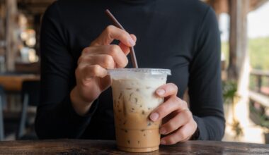 Iced coffee at a job interview: What career experts say