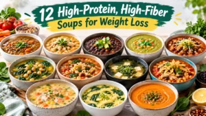 12 High-Protein, High-Fiber Soups for Weight Loss