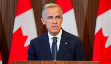 Carney threatens legal action against US steelmaker over tariff-linked layoffs