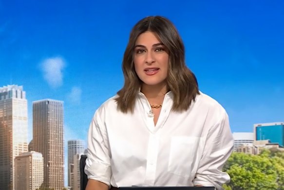 Sarah Abo has been on maternity leave since July.