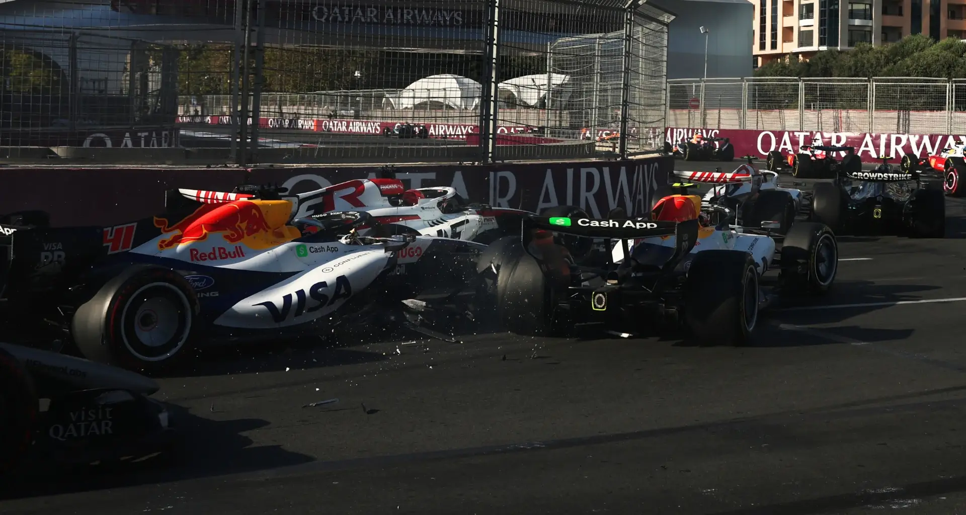 ‘I just don’t understand’ – Liam Lawson baffled by Arvid Lindblad clash that ‘sucks for our race’ in Baku