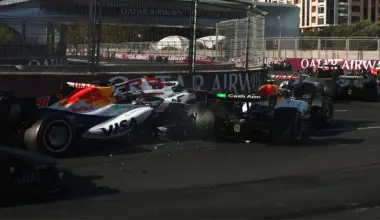 ‘I just don’t understand’ – Liam Lawson baffled by Arvid Lindblad clash that ‘sucks for our race’ in Baku