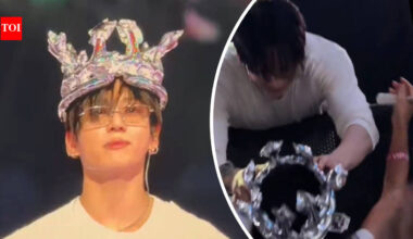 BTS celebrates Jungkook's birthday at LA concert; birthday boy's sweet gesture towards disable fan wins hearts |