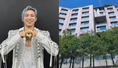 Daesung, left, and his apartment / Captured from Daesung