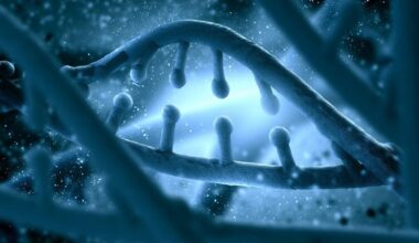 Genetic DNA Close Illustration