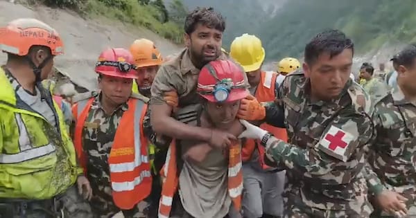 Trapped workers rescued alive from hydropower tunnel in Nepal
