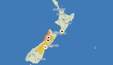 Heavy rain hitting South Island, and a wet start to the week for the North Island - Stuff