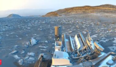 What does a day on Mars look like? NASA Curiosity captures stunning morning-to-sunset panorama