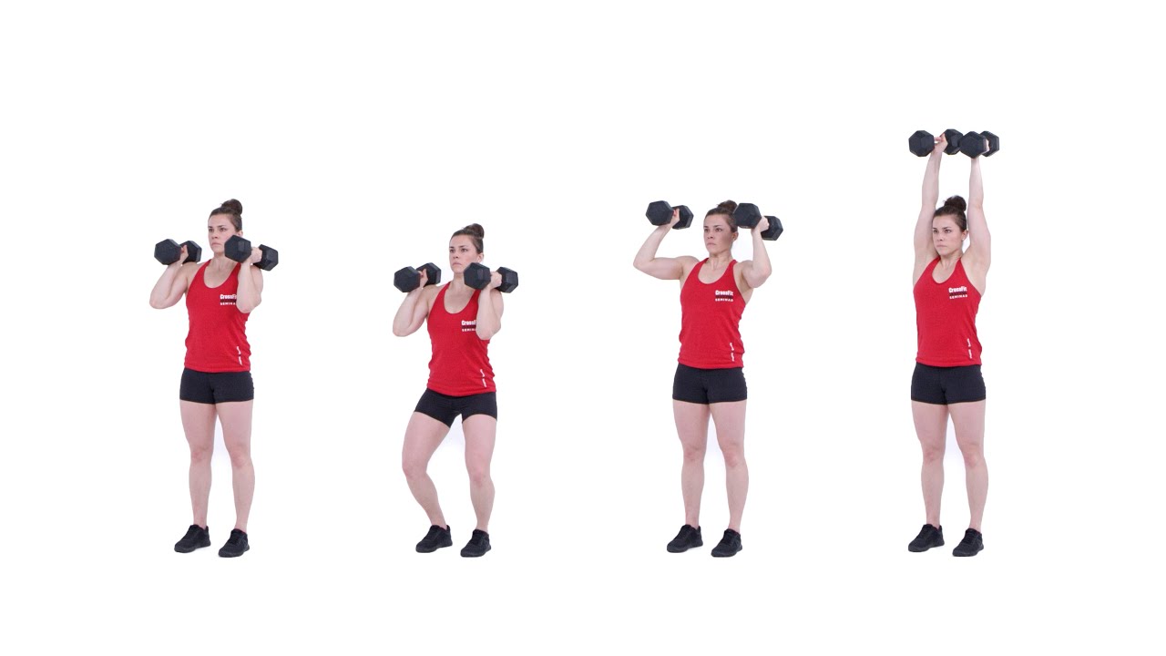The Dumbbell Push Press - YouTube