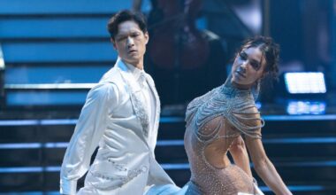 Jenna Johnson Explains to Harry Shum Jr.'s Scream During DWTS