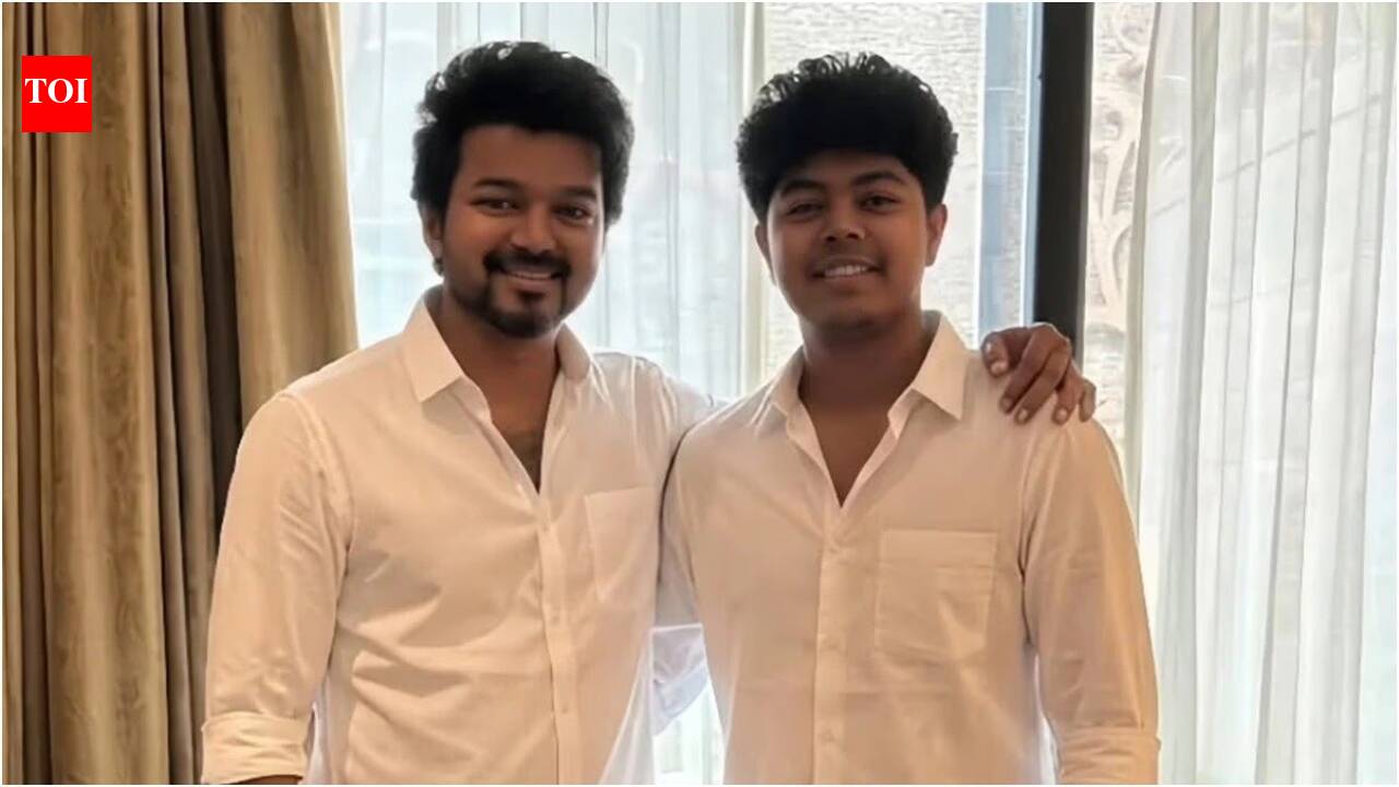 Jason Sanjay wants to explore father Vijay's humorous side; says 'I really enjoy watching' it; director recalls grandfather SA Chandrasekhar's advice | Tamil Movie News