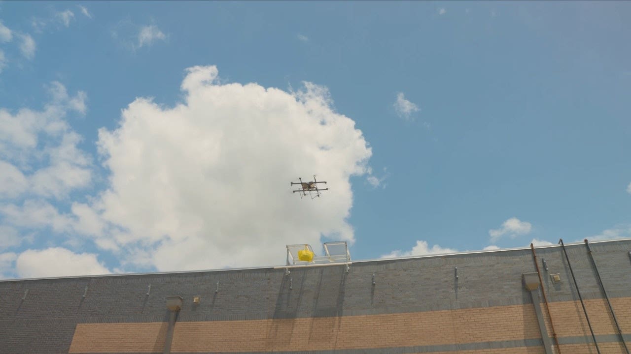 Flytrex uses AI to pre-position delivery drones in Dallas-Fort Worth