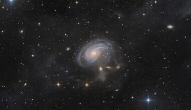 APOD: 2026 September 30 – Arp 78: Peculiar Galaxy in Aries