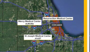 St. Joseph Medical Center in Joliet, Mercy Medical Center in Aurora, Resurrection Medical Center in Chicago suspending OB units