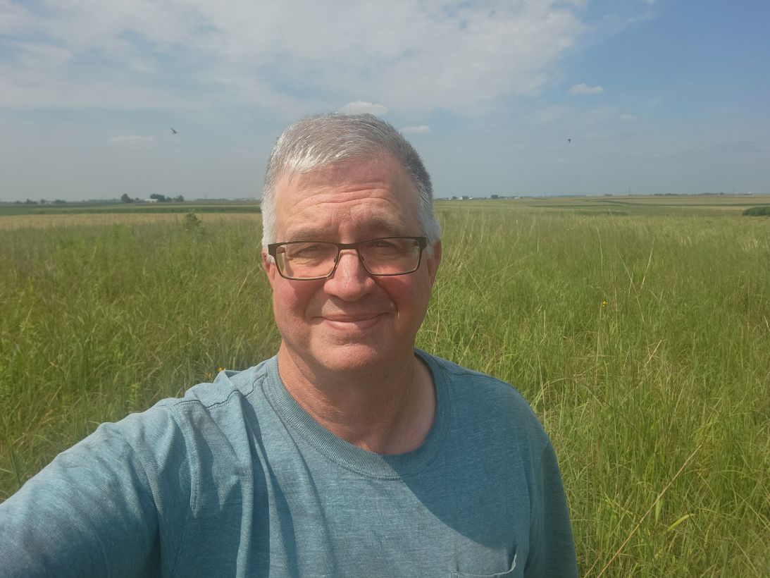Aaron Lehman, president of the Iowa Farmers Union, grows corn, soybeans, oats and hay as a fifth-generation farmer.