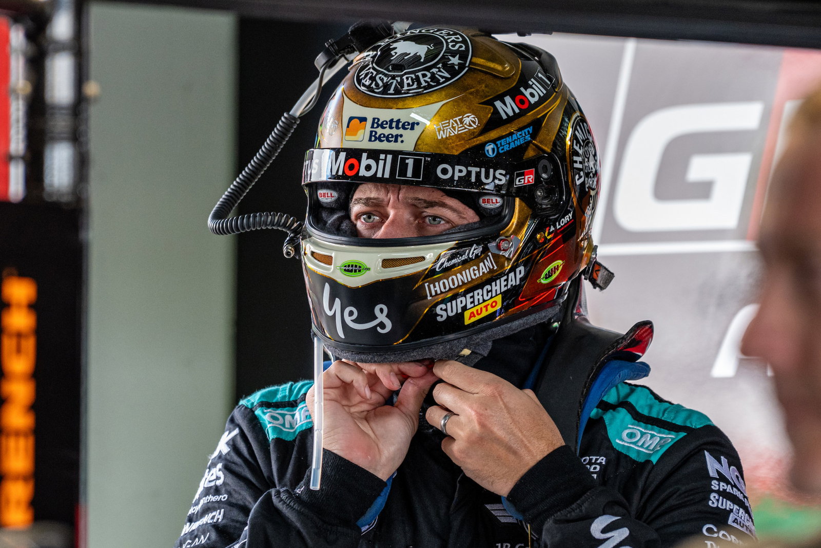 Mostert’s fear after tense teammate battle during Bend 500